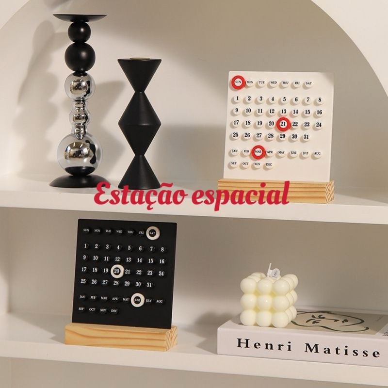 Calendário perpétuo de anel criativo em Oferta na Shopee