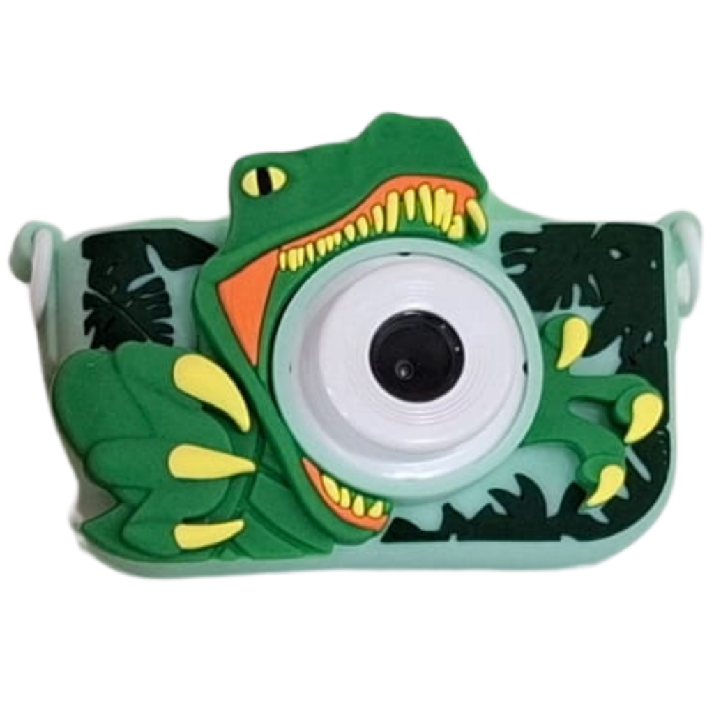 Máquina Fotográfica Infantil Digital Vídeos Hd Fotos Jogos Mini Camera Recarregável Fofa Com Monitor