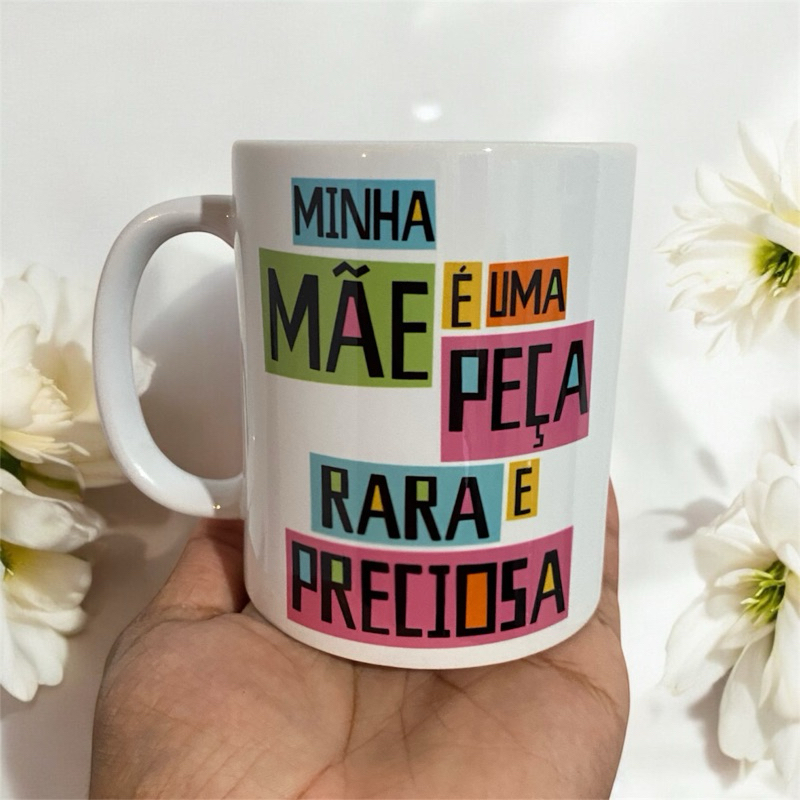 Caneca personalizada Minha mãe é uma peça