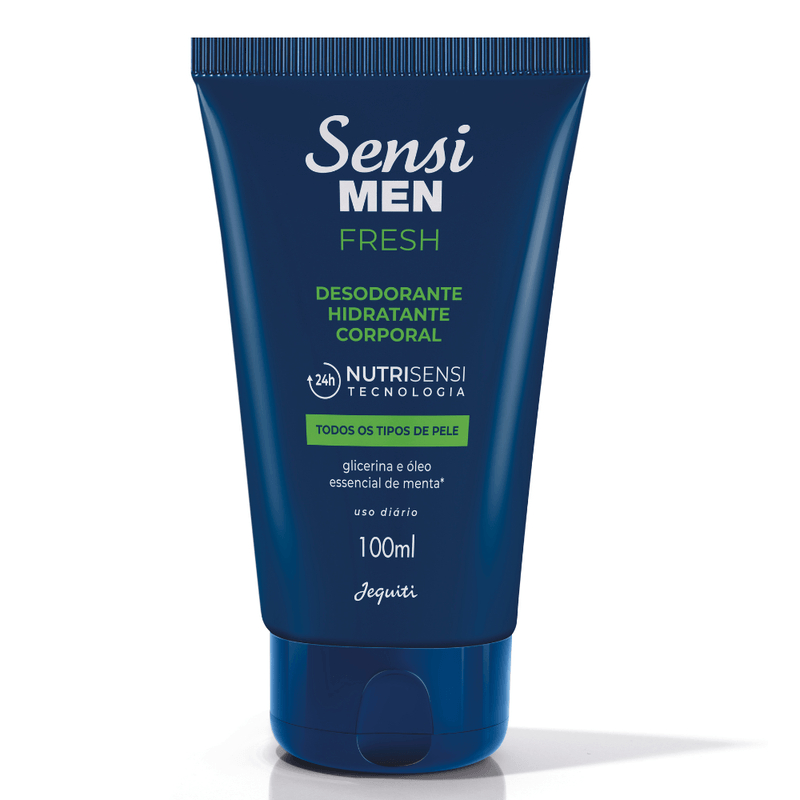 Sensi Men Fresh Desodorante Hidratante Corporal 100ml - Jequiti
