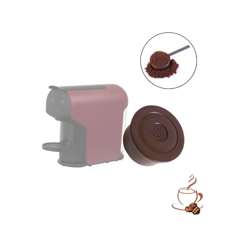 1 Cápsula Delta Q Reutilizavel Para Cafeteira Delta Q Quick