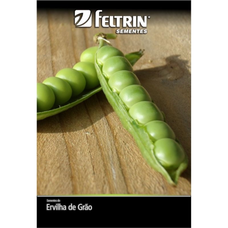 Semente De Ervilha Grão Eloá Feltrin Sementes Envelope 1,7 gramas