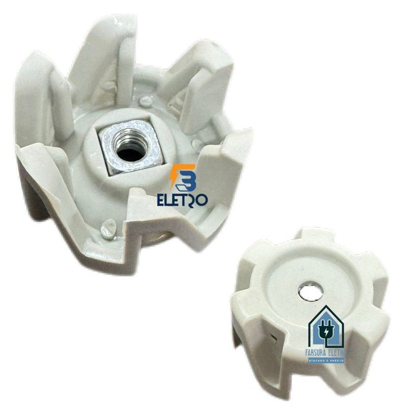 Arraste do Copo para Processador Philco PMP1600 Com Porca Original Genuíno