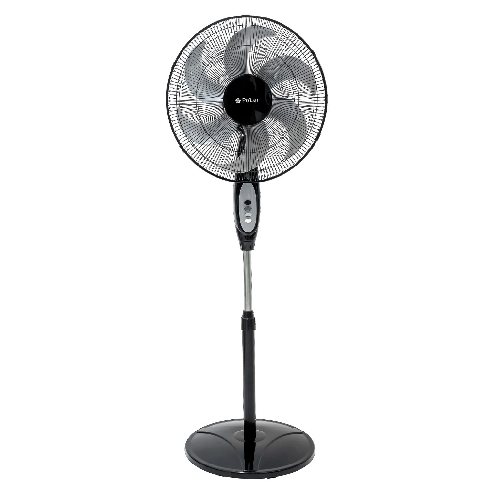 Ventilador de Coluna Polar Maxi Turbo Preto com 6 pás 40 cm em Oferta na Shopee