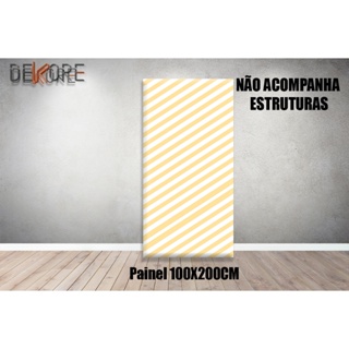 Painel Vertical Listras Baby Tunes 1 Face em Oferta na Shopee