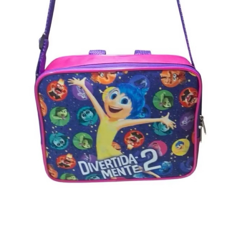 Lancheira Térmica Escolar Infantil Divertidamente 2 Rosa em Oferta na Shopee