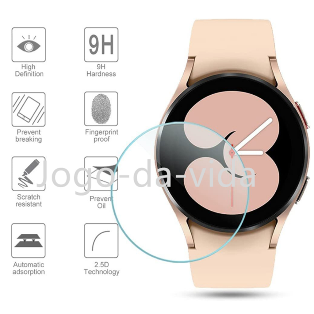 Pelicula de vidro temperado para samsung galaxy watch 8 7 6 5 4 pro Ultra classi