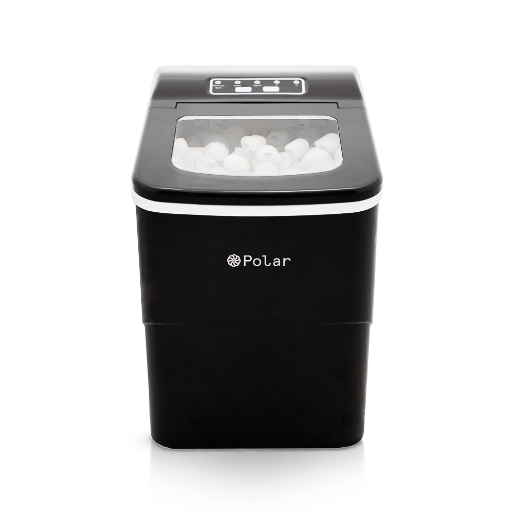 Máquina De Gelo Polar - Ice Maker - Preta - 15kg dia em Oferta na Shopee