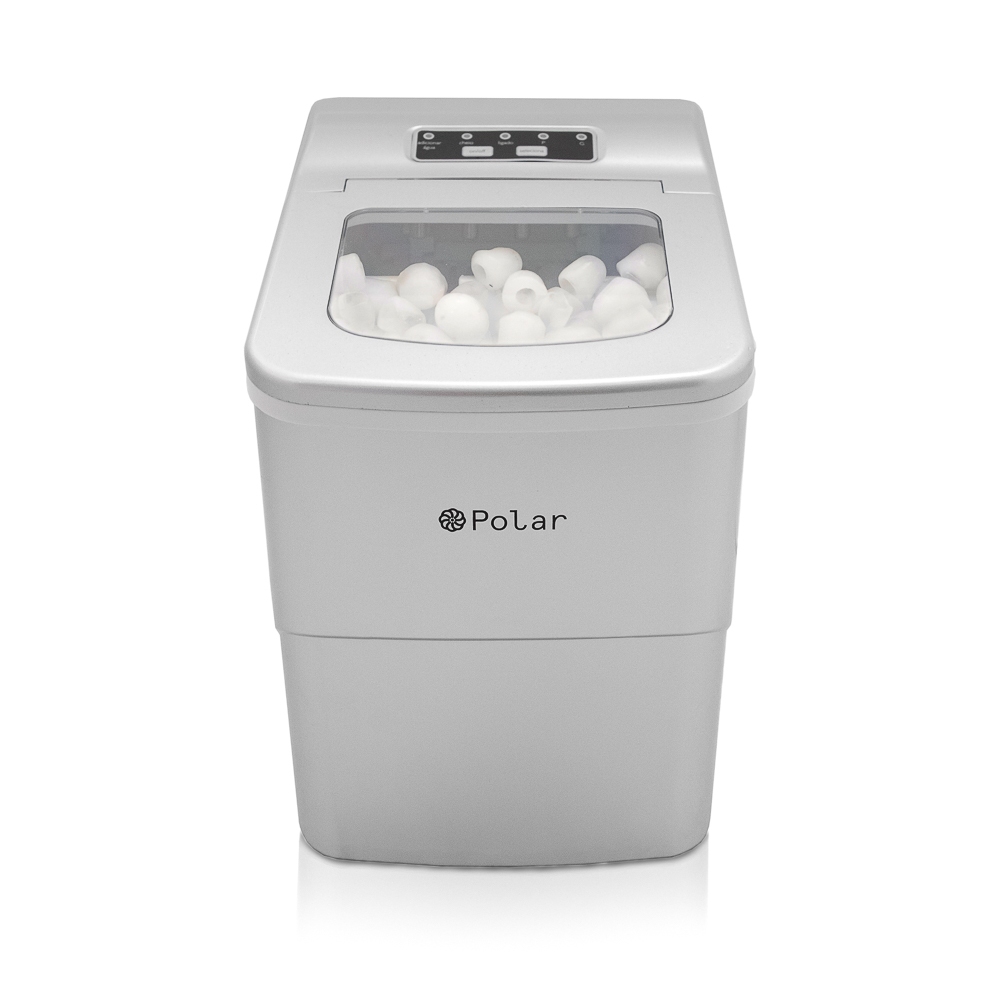 Máquina De Gelo Polar - Ice Maker - Prata - 15kg dia em Oferta na Shopee