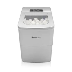 Máquina De Gelo Polar - Ice Maker - Prata - 15kg dia