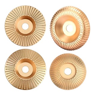 Conjunto de discos de esmeril de carboneto de tungstênio 4pcs, conjunto de discos para esculpir madeira