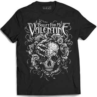 Camiseta Unissex "Bullet For My Valentine" em Oferta na Shopee