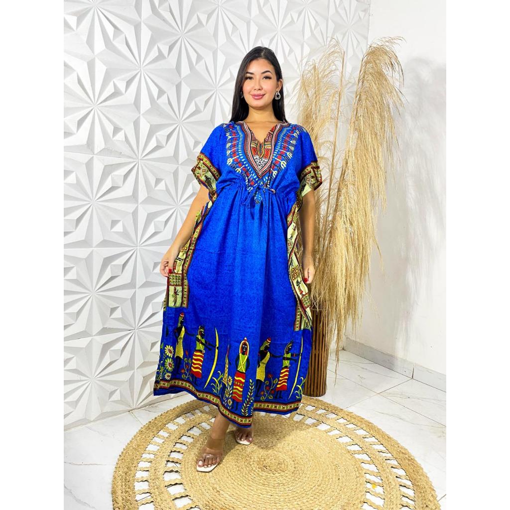 kaftan longo indiana borro chique veste até 50