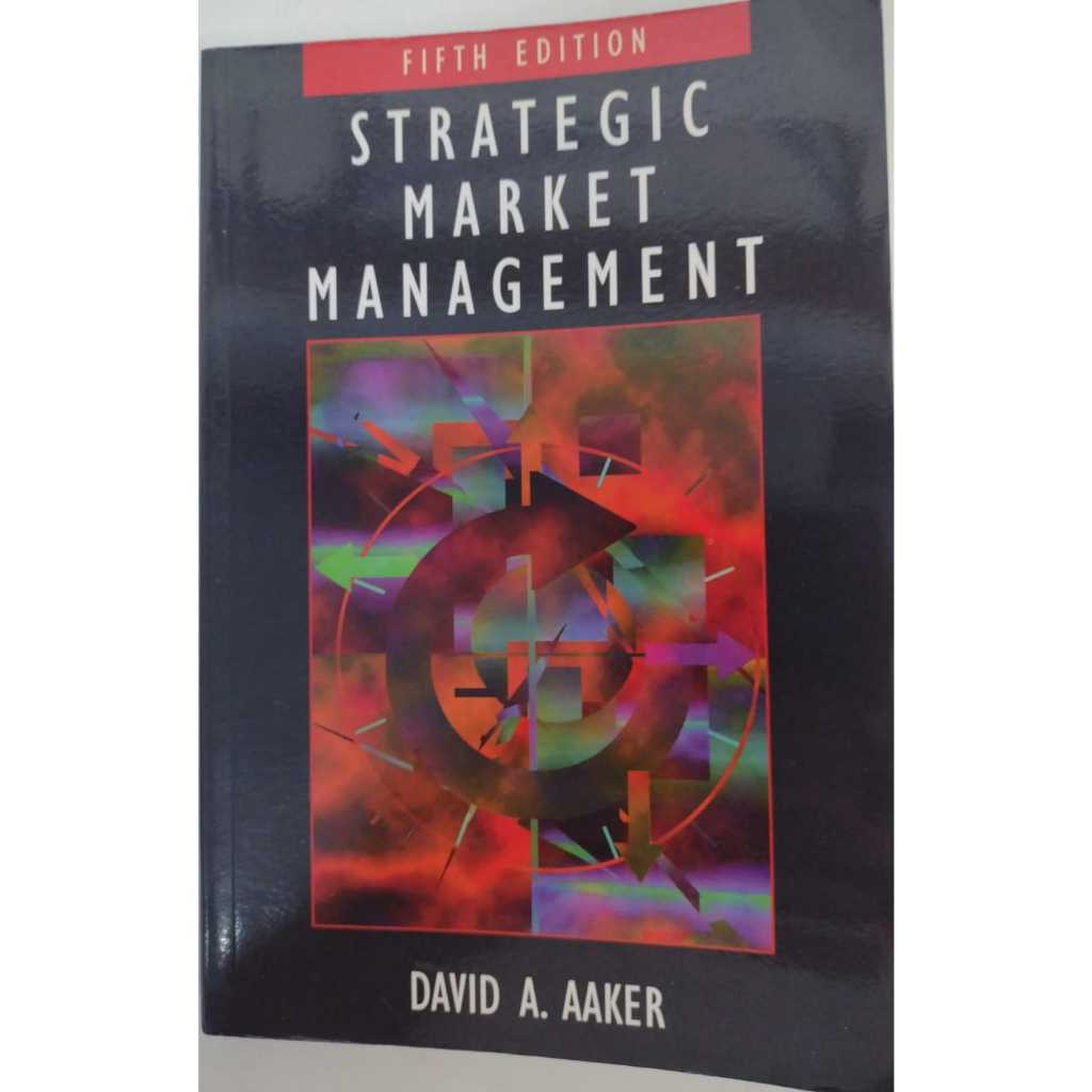 LIVRO Strategic Market Management - 5ª edition - Autor: David A. Aaker - Editora: John Wiley - V7453