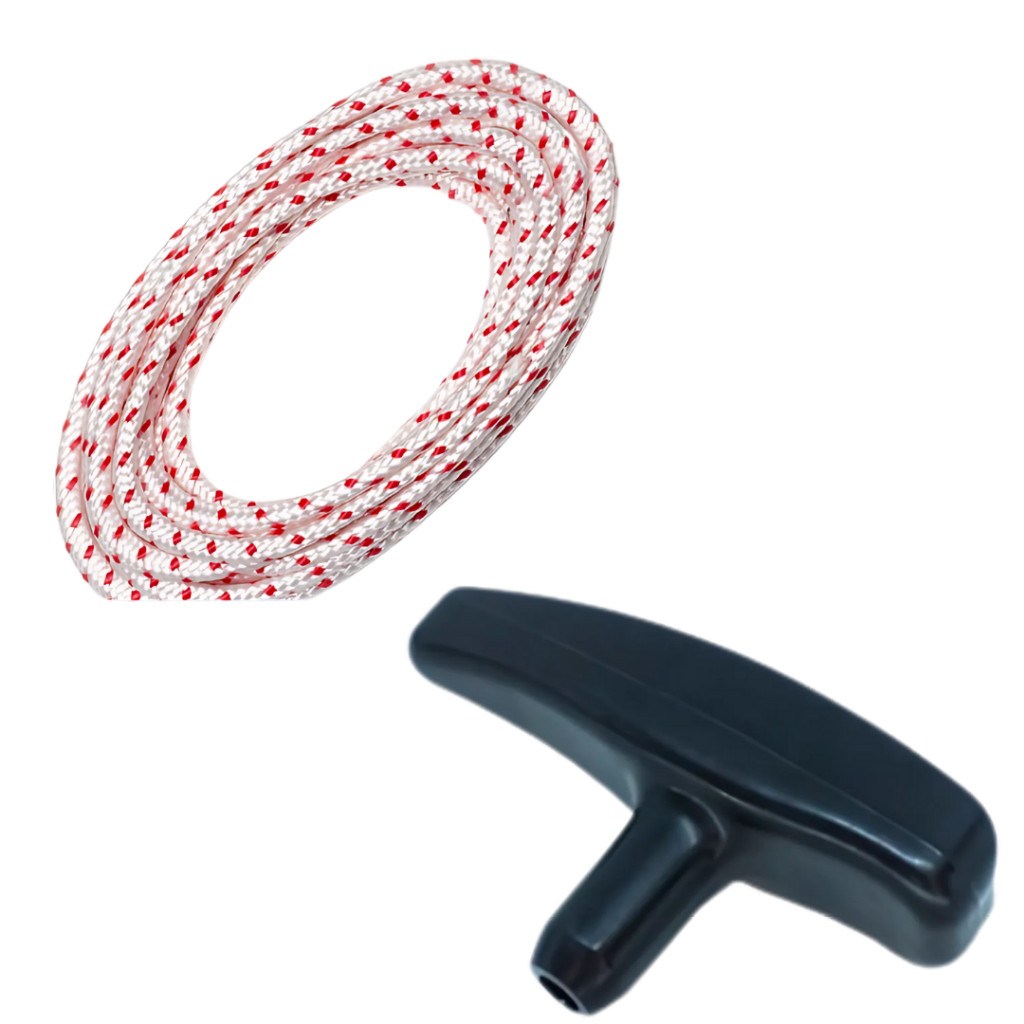 Kit Corda De Partida 3,5mm X 1m + Puxador Para Roçadeira em Oferta na Shopee