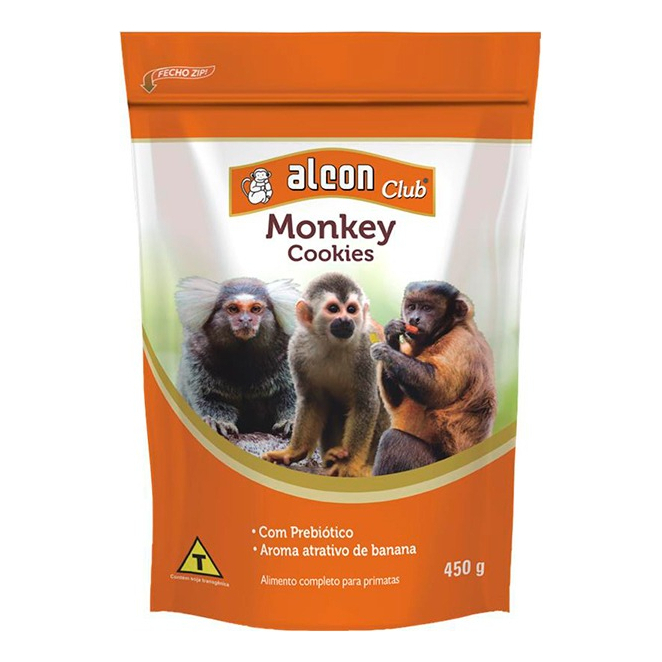 Alimento Alcon Club Monkey Cookies 450g