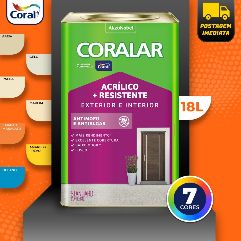 O que é Lata 18 Litros Coral? Guia e Onde Comprar | BuscaProdutos