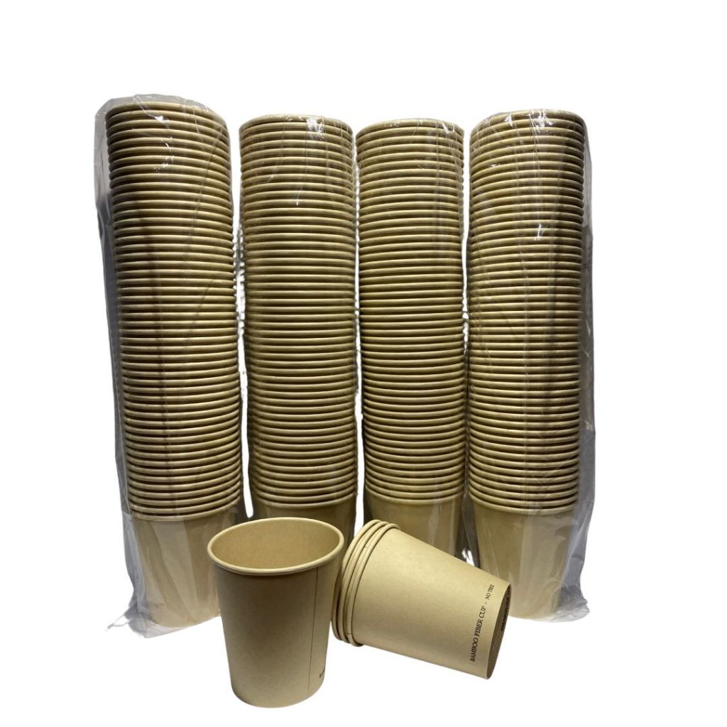 Copo Fibra Bambu Café Chá 200ml Sustentável C/200un em Oferta na Shopee