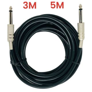 Cabo P10 X P10 Mono Guitarra Violão Baixo C/ Mola 3M 5M