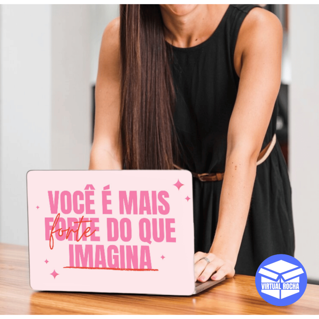 Adesivo Para Notebook Tablet Você é Mais Forte Do Que Imagina