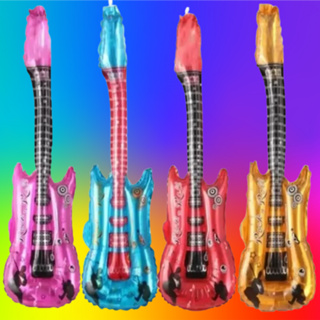 Balão Guitarra Metalizada 82 cm. em Oferta na Shopee