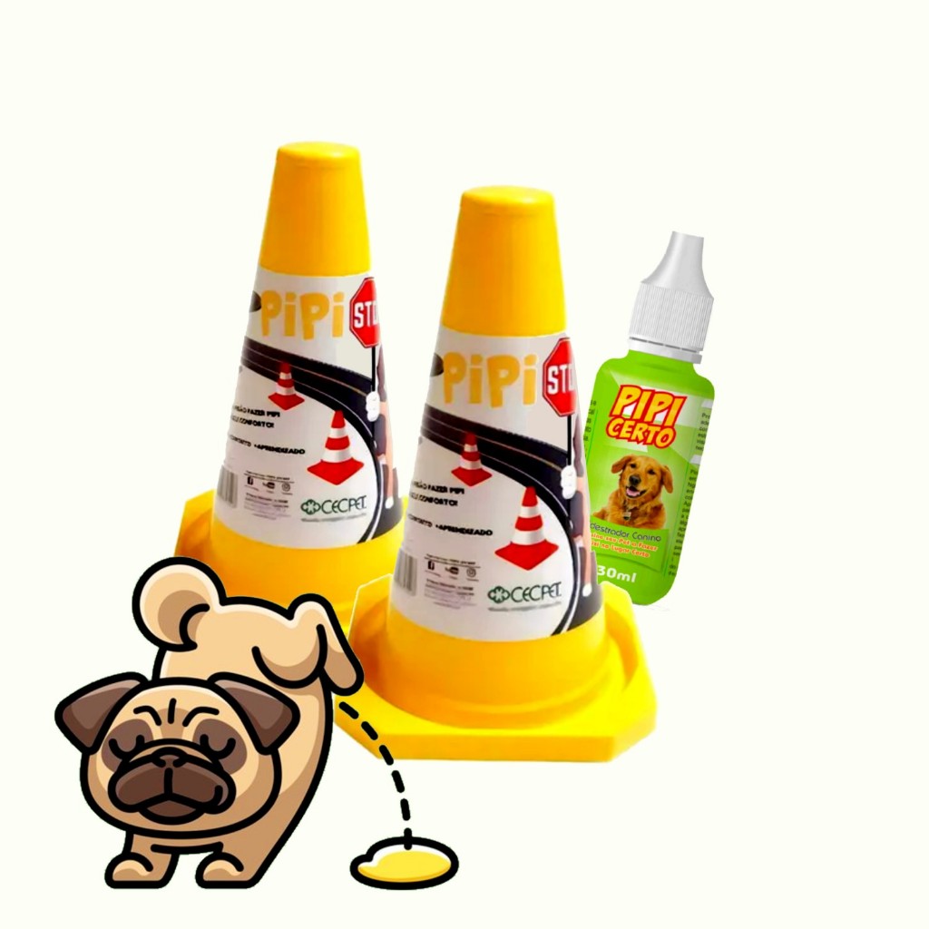 2 Poste Postinho Hidrante Para Sanitário Canino, Educador Xixi + Atrativo canino Pipi Certo em Oferta na Shopee