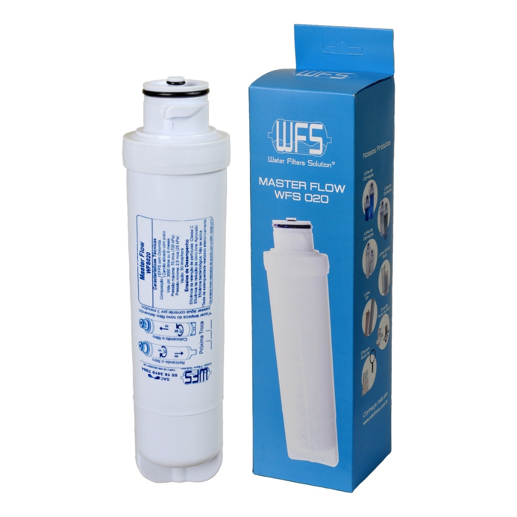 Refil  Filtro WFS Compatível Purificadores Pe10b Pe10x Filtro Electrolux Linha Pe Pe10 Pappca20
