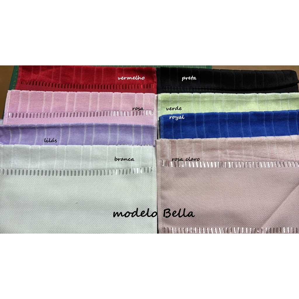 toalha lavado dohler bordar e pintar faixa itamine em Oferta na Shopee