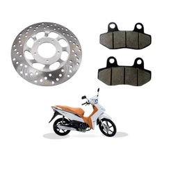 Disco De Freio Dianteiro + Pastilha Shineray Rio125 Efi