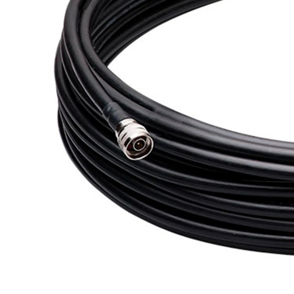 Cabo Coaxial para Antena Celular RGC58 15 Metros N Macho X TNC Macho CA-215