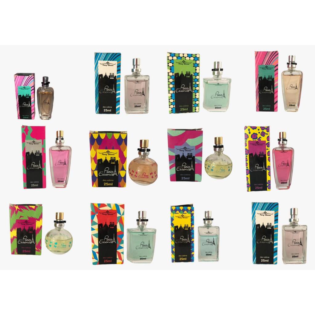 Kit 12 Perfumes Para Revenda Paris Pierry Wermon em Oferta na Shopee