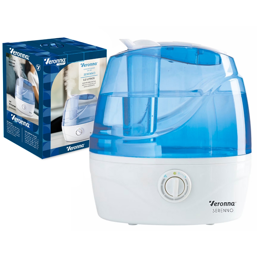 Umidificador De Ar Purificador 2,4 Litros Bivolt The Black Tools em Oferta na Shopee