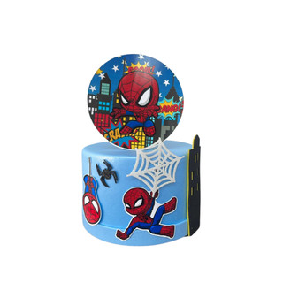 MINI BOLO FAKE HOMEM ARANHA BABY em Oferta na Shopee