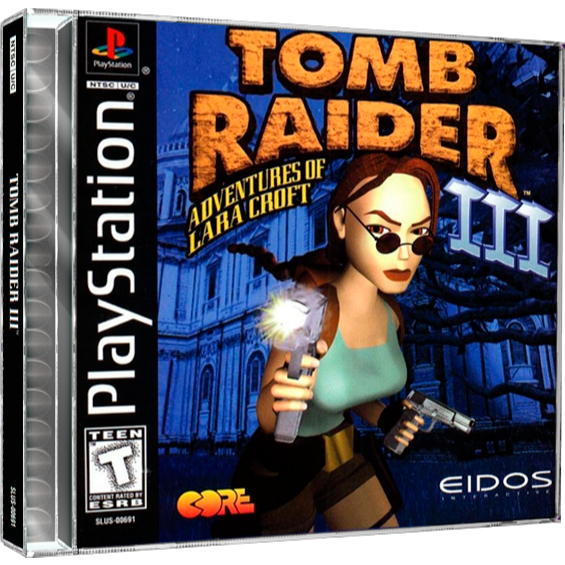 Jogo Ps1 Tomb Raider III