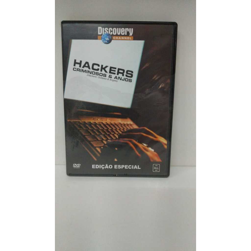Dvd Hackers criminosos e anjos Discovery Channel mD1543