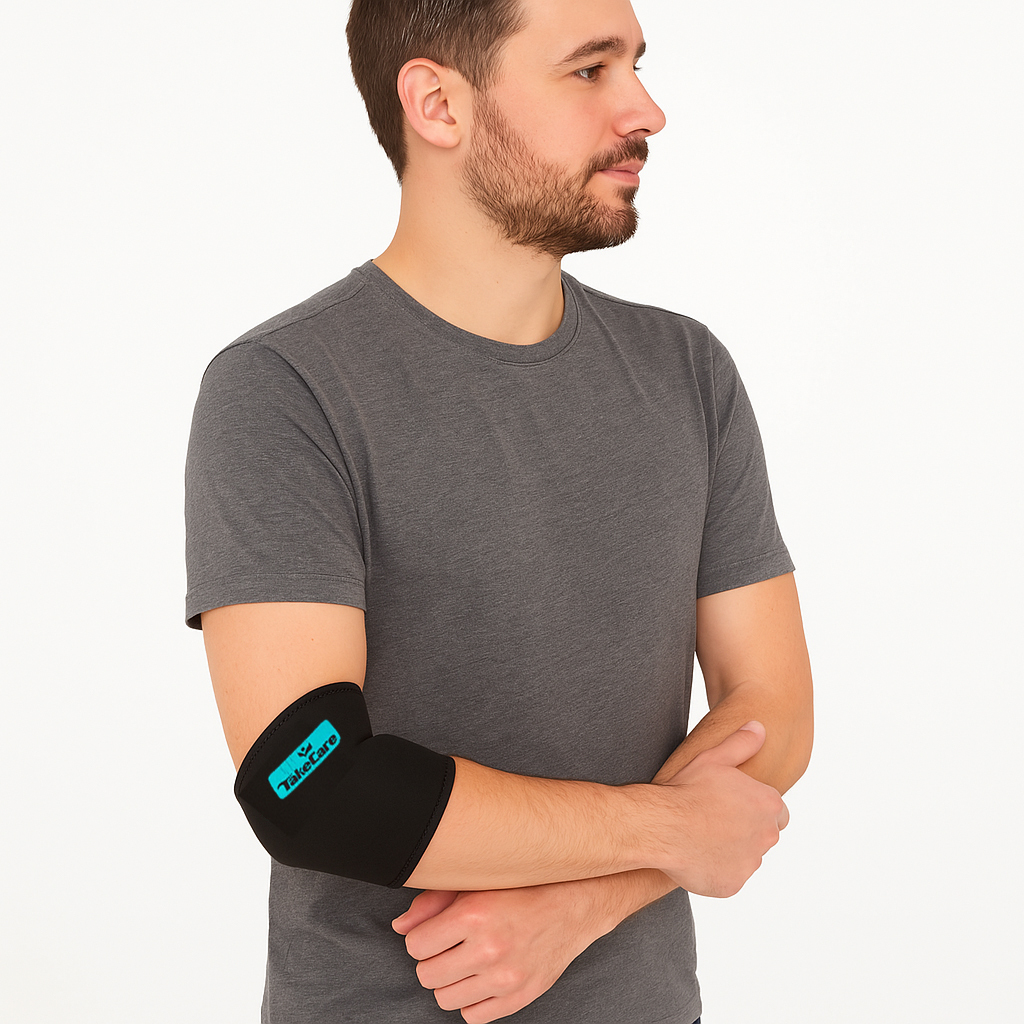 Cotoveleira de Compressão Ortopedica Protetora Tendinite Alivio Dor Musculação Unidade Neoprene em Oferta na Shopee