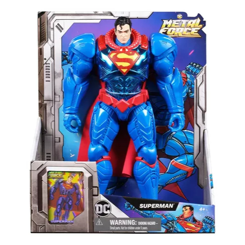 Dc Comics Boneco Surpeman De 30cm Metal Force - Sunny 4187 em Oferta na Shopee