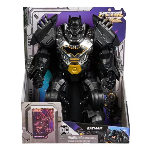 Dc Comics Boneco Batman De 30cm Metal Force - Sunny 4188 em Oferta na Shopee