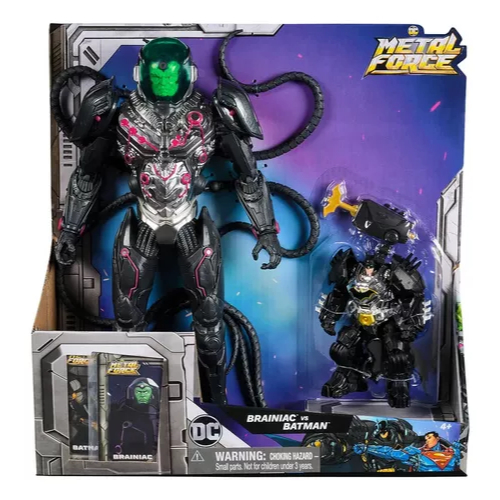 Dc Comics Boneco Brainiac Vs Batman - Sunny 4189 - Hobbies & Collections