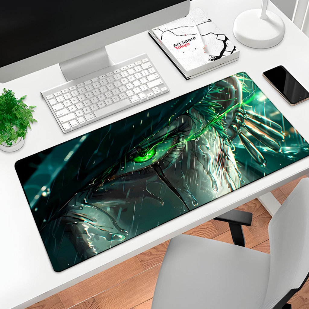 Mouse Pad 70x35 Speed C/ Borda Costurada Estampa Zoro OP 4370