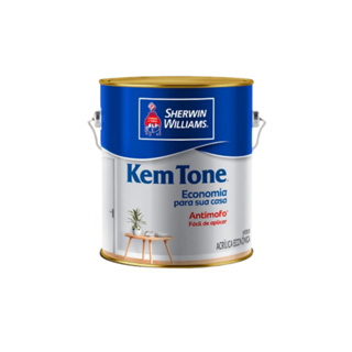 Tinta Econômica Anti Mofo Paredes E Gesso Kemtone 3,6l em Oferta na Shopee