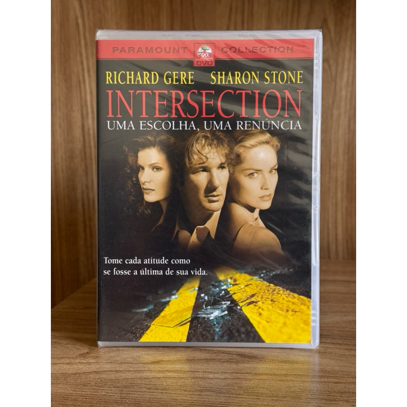 DVD Intersection - Uma Escolha, Uma Renúncia (Original/ Lacrado) Richard Gere Sharon Stone