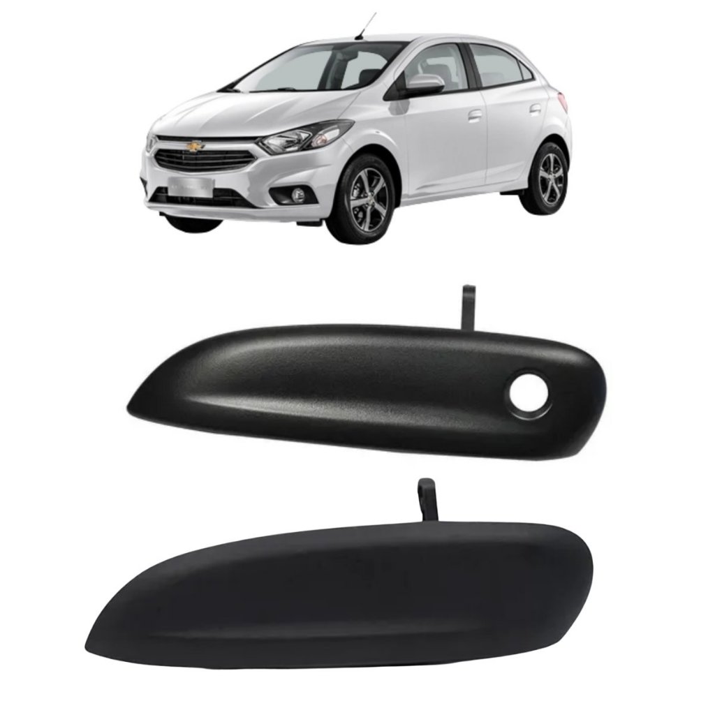 Par Maçaneta Onix Externa Porta Dianteira 2012 2013 Até 2019 em Oferta na Shopee