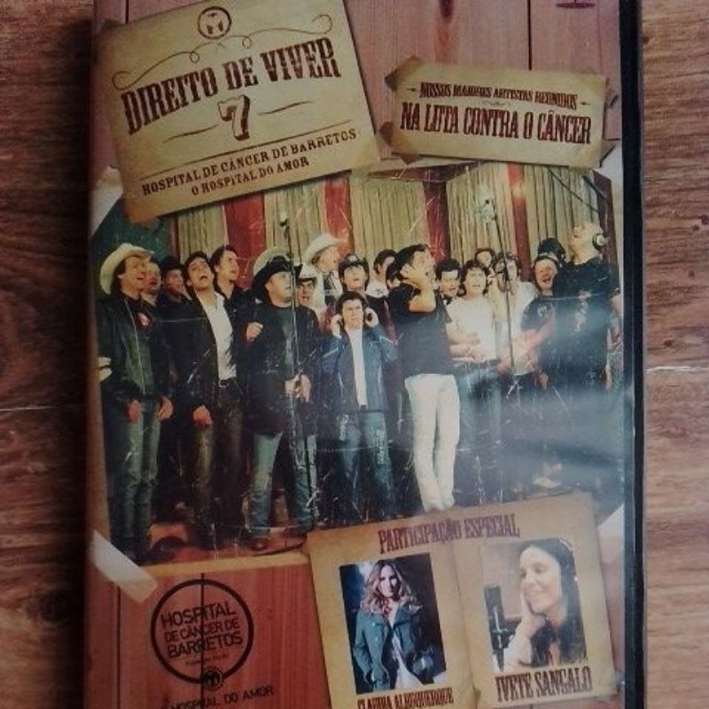 DVD Direito de viver 7 ( Barretos sertanejo)