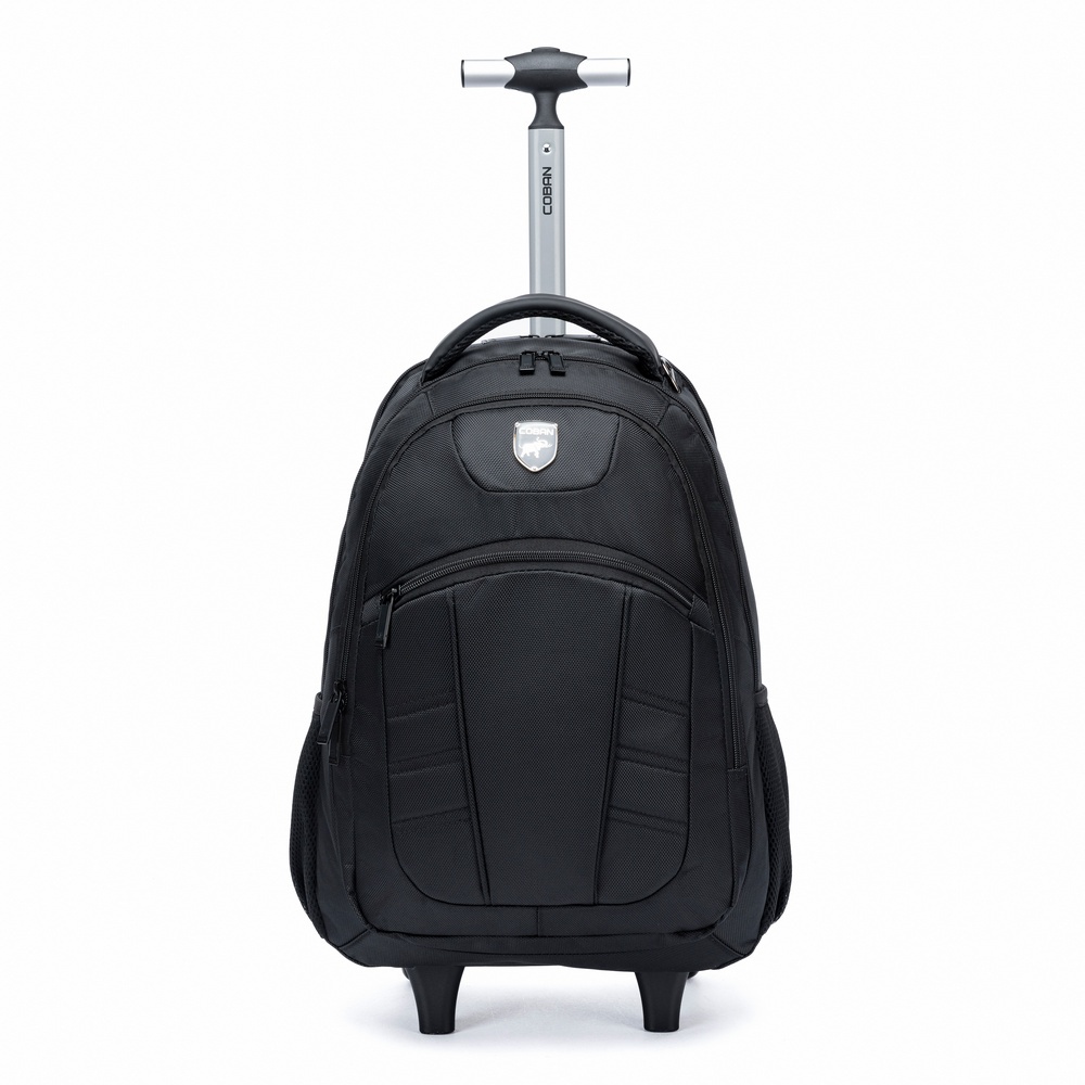 Mochila Rodinha Alças Costas Reforçada Coban Executiva Faculdade Viagem Notebook Confortavel