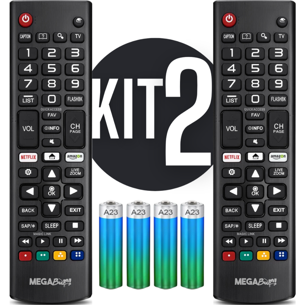 Controle Remoto Para Tv LG Smart  Botão Netflix e Amazon em Oferta na Shopee