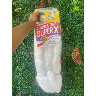 Jumbo Cor White Branco 400g Pacotão Cherey Trança Dread Box Braids em Oferta na Shopee