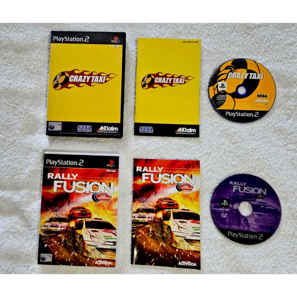 Playstation 2 Crazy Taxi Combo *** Original *** 23/09/2025