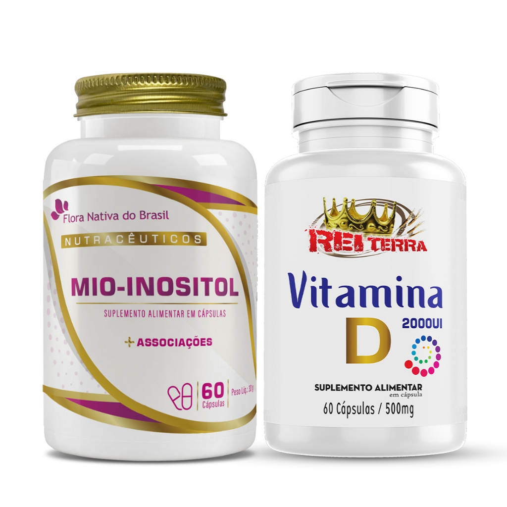 Kit Mio Inositol 60 Cápsulas + Vitamina D 60 Cápsulas
