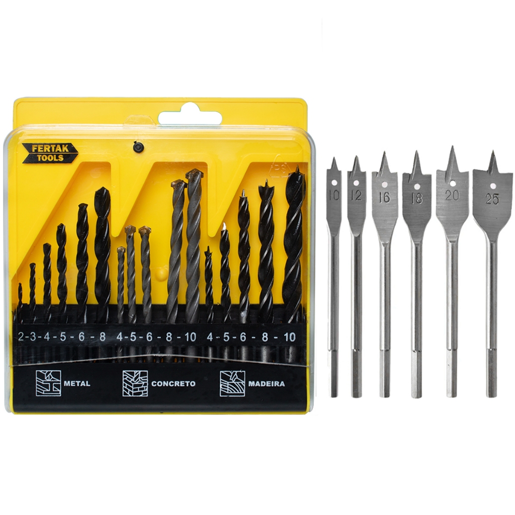 Brocas de Furar Madeira e Ferro: Onde Comprar | BuscaProdutos